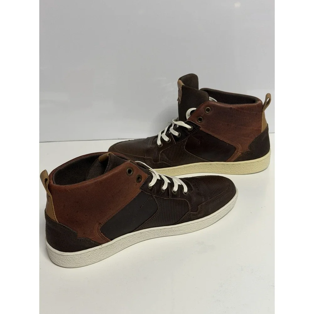 Bull Boxer Men's Size 8 Brown Two Tone Leather Solutos III Orginal New